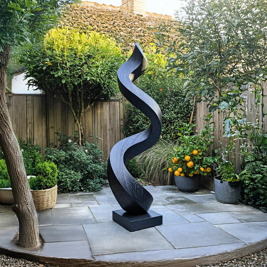 Mid Century Abstract Sculpture For Garden Wall Feature Kitchnce