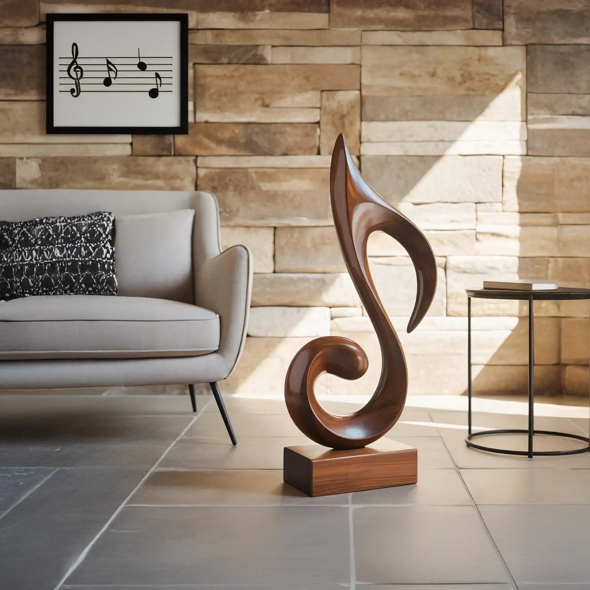 Mid Century Abstract Sculpture For Outdoor Garden Style Kitchnce