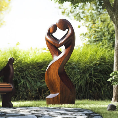 Handcrafted Abstract Sculpture For Furniture Wall Decor Kitchnce